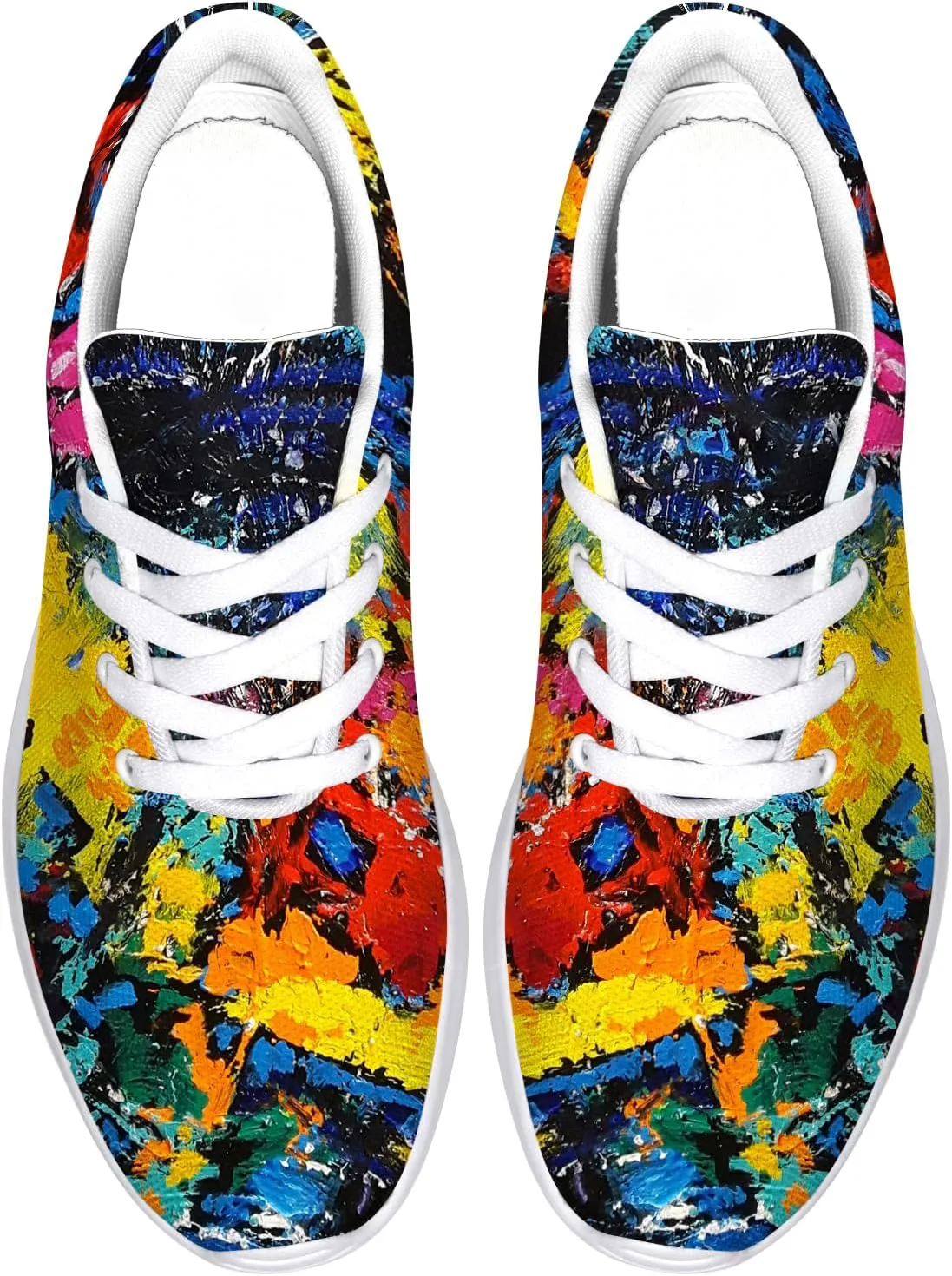 Graffiti Sneakers for Women Men Tennis Shoes Funny Running Shoes Gifts for Her Him