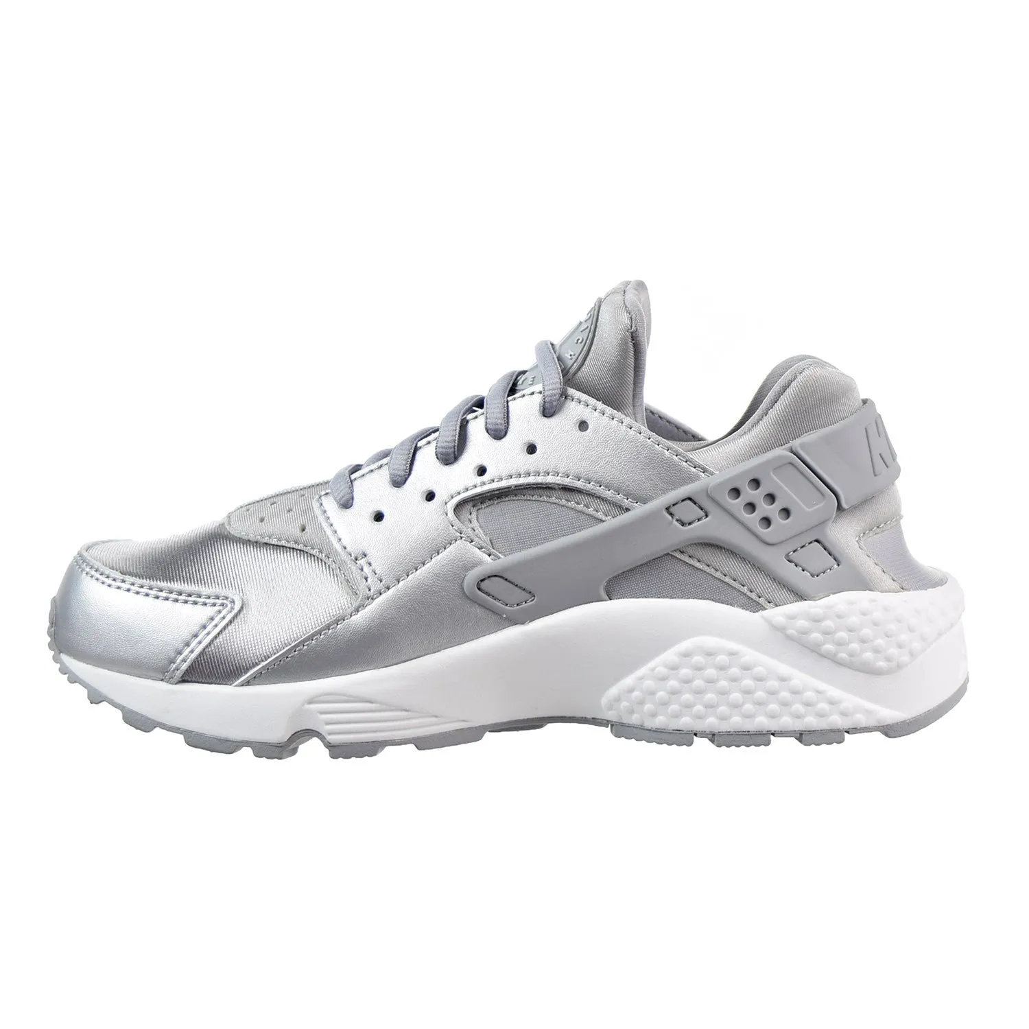 Nike Air Huarache Run SE Women's Shoe Metallic Silver/Pure Platinum/Summit White
