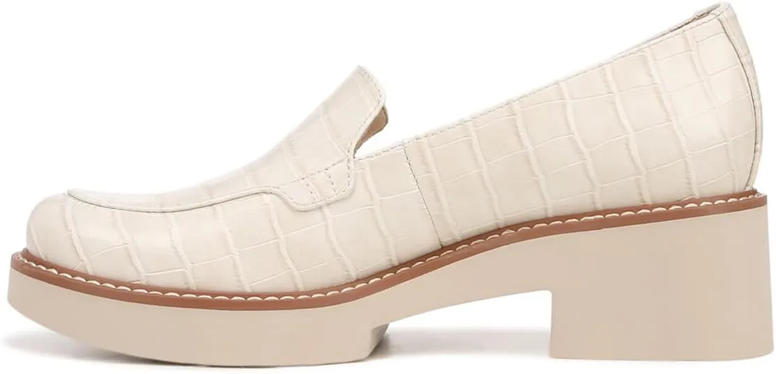 YDN Women's Chic Chunky Heel Loafers Platform Round Toe Pumps Slip On Comfy Shoes for Daily Outfit Business Formal Dress Size 4-16 US